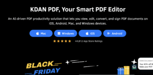 Smarter PDF Workflows for Your Team – Black Friday 40% Off with KDAN PDF.